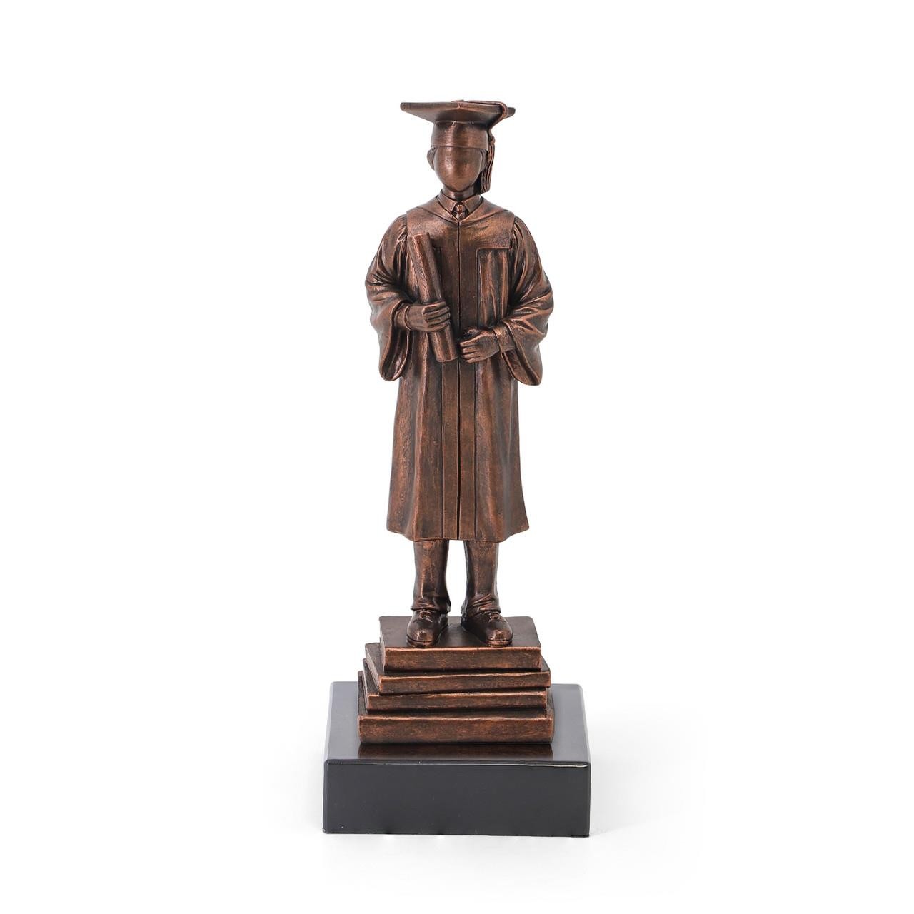 Graduation Gift Bronze Ornament He's Graduating Keepsake for Him Milestone
