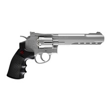 Crosman Full Metal CO2-Powered 6- Shot BB Revolver Air Pistol with Metal Barrel