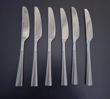 ONEIDA Kennedy 18/0 Stainless Steel Dinner Knives 9 inch Restaurant - Set of 6