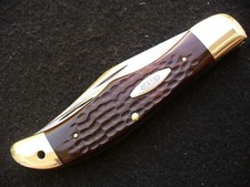 Vintage Case XX USA 6265SAB Folding Hunter Knife 6 dot 1974 Used VG++++++++