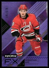 2021-22 Synergy FX Purple #FXSA Sebastian Aho /275 - HKY