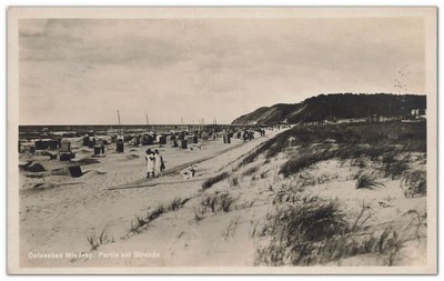 Photo postcard Baltic Sea resort Bad Misdroy Międzyzdroje West Pomerania 1932 used