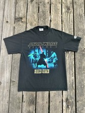 Vintage Jedi Vs Sith T Shirt Men  s XL Movie Promo Y2K
