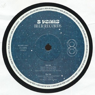 Various Artists   8 Years Of Blur Records Vol 1 12'' Vinyl | Blur | BLURWAX 013 |