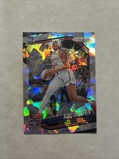 2025 Panini Prizm WNBA Kiki Iriafen Cracked Ice #72 Washington Mystics RC