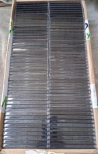 96 Used Standard CD Jewel Cases With Black Tray