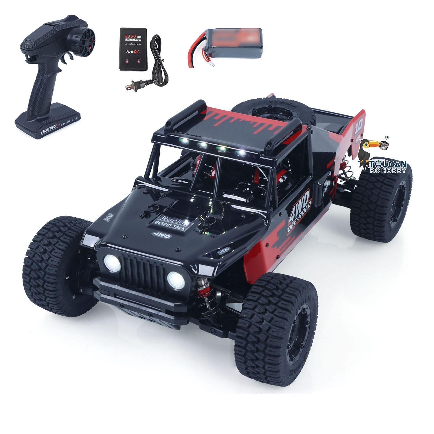 1/10 80KM/H 1003 4WD High Speed RC Desert Truck Completed Br