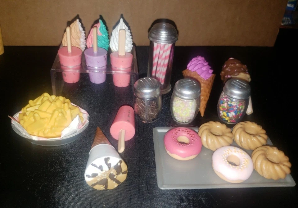 Lote de 90 accesorios de repuesto para camión de helados Sweet Stop Our Generation Foto 2 de 4