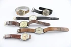 Vintage Mechanical Watches Ingersoll Timex SPARES/REPAIRS x 6