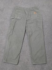 Carhartt B11 MOS 38x30 Original Dungaree Fit Green Pants
