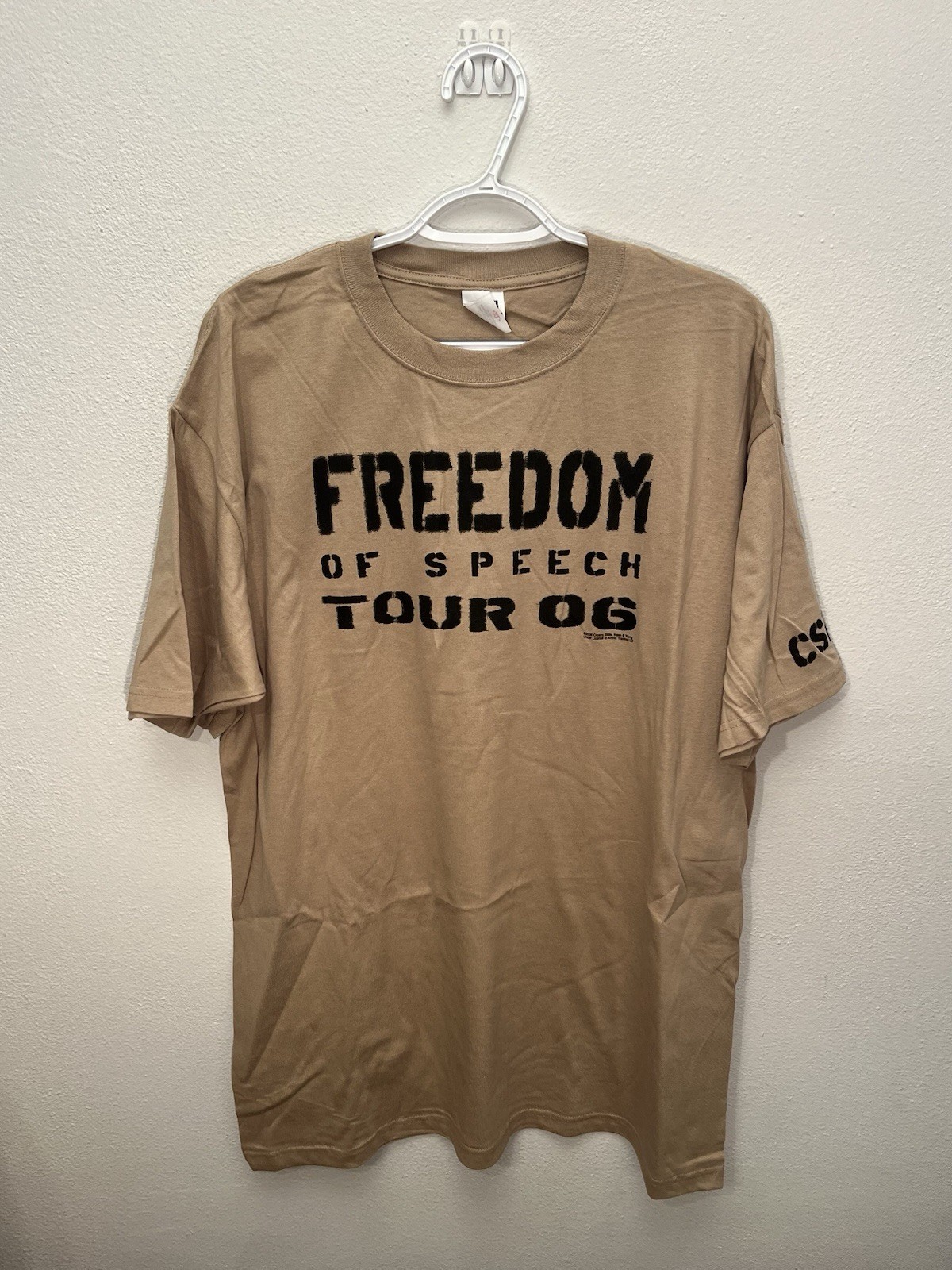 Vintage 2006 Rare Crosby Stills Nash Young CSNY FREEDOM of SPEECH Shirt Size XL
