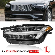 For 2019-2024 Volvo XC90 Left Driver Headlight Front LED Lamp Assembly With-AFS