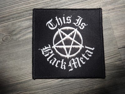 Patch Black Metal Marduk This is Black Metal #
