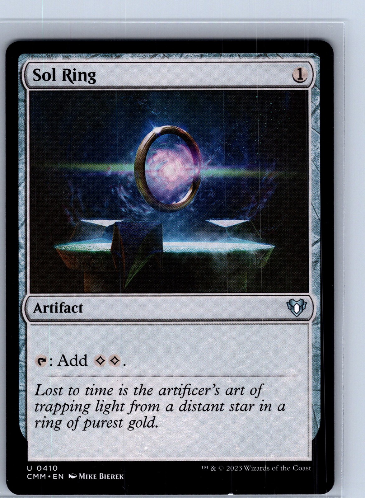 Magic_the_gathering: Commander Masters #410 Sol Ring Uncommon .VO4