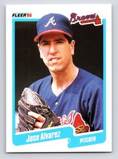 1990 Fleer - Jose Alvarez #574