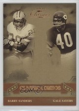 2006 Donruss Classics Classic Combos 102/500 Barry Sanders Gale Sayers HOF qw7