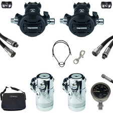 SF-1: Apeks XTX 50 set doppi dispositivi - gomma nera - gomma HD - SPG 0-5000 psi