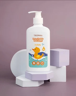 Baby Natural Bubble Wash - Happy - Image 1 of 4