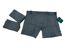 3 Pack Tommy John Men's Sz Large 4" Second Skin Boxer Brief Underwear Turbulence