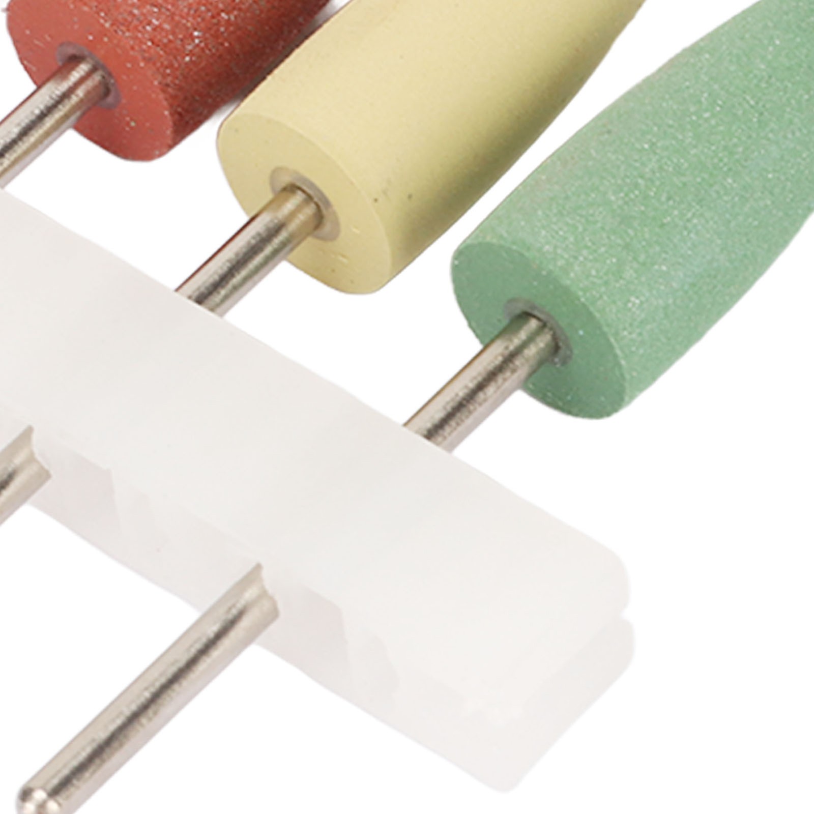 5pcs Nail Professional Portable Silicone Cuticle Remover Bits Nail BLW