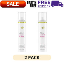  2 PACK Dove Style Care Extra Strong Hold Hairspray All Hair Types, 7 oz