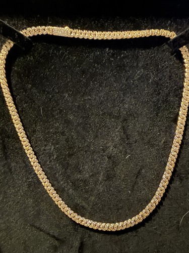Jaxxon Women's Iced Out Cuban Link Chain 5mm