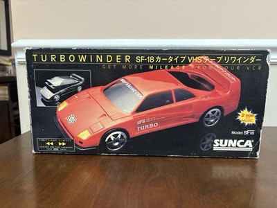 Sunca Sf18 FX TurborWinder VR-18 Red Ferrari VHS Rewinder, New in box