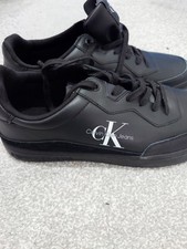 Image of Calvin Klein Original Black Trainers Size 11 Brand New