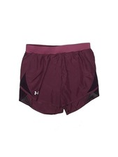 Under Armour Boys Red Athletic Shorts XS Youth