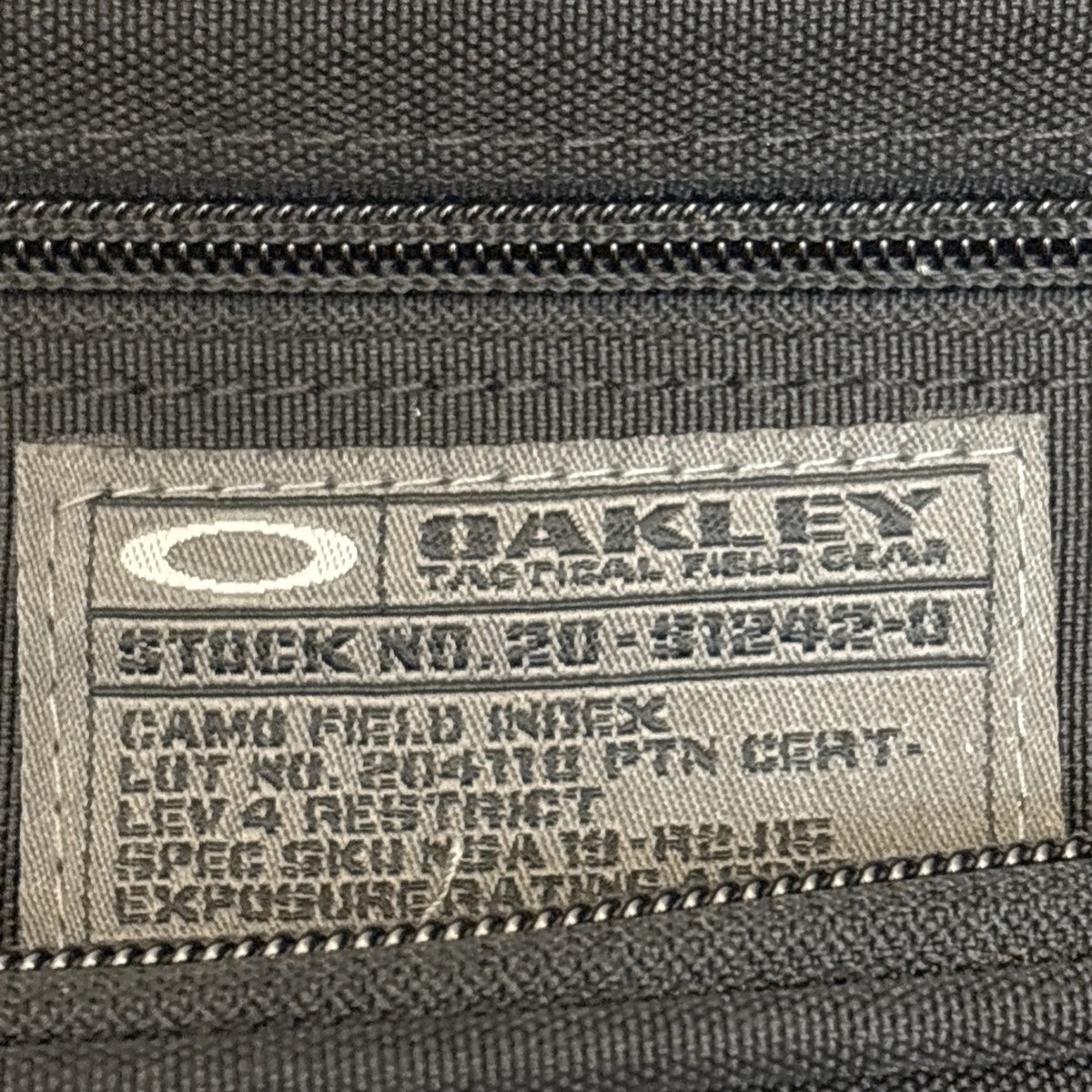Tech Wear Oakley tactical field gear messenger Bag Laptop attache Tech Wear Oakley tactical field gear messenger Bag Laptop attache