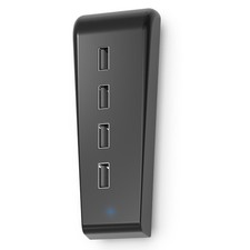 USB 2.0 Data Transmission HUB Expander Charger Splitter For PS5/PC/PS4 Console B
