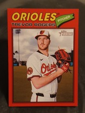 2026 Topps Heritage 🚩SP-Red Border🚩 #237 Trevor Rogers - Baltimore Orioles 