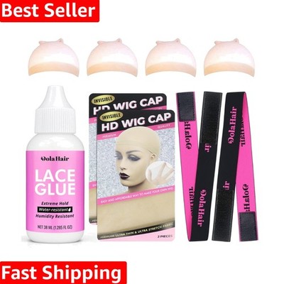 Lace Glue, 1.3 Ounce, Waterproof, Extreme Hold, Invisible Bonding for Wigs & ...