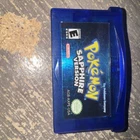 New ListingPokemon Sapphire Version GBA Nintendo Game Boy Advance New Battery