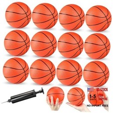 12 Pack 4 Inch Mini Basketball Ball, Small 12P 4Inch/10cm Mini Basketballs