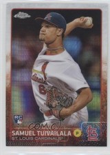 2015 Topps Chrome Prism Refractor Sam Tuivailala Samuel Tuivailala #174 1g9