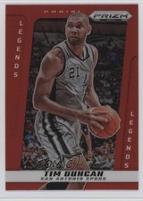 2024-25 Panini Prizm Deca Legends Red Prizm 146/199 Tim Duncan #202 HOF 1t4l