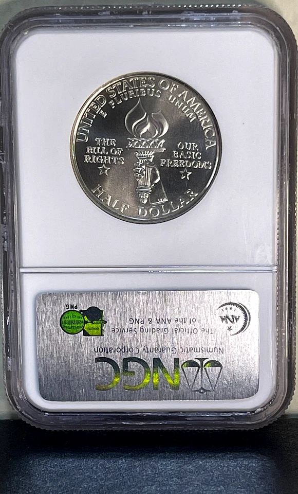 1993-W 50c James Madison Commemorative Half Dollar NGC MS69 - Image 2 of 2