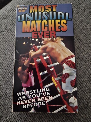 WWF Most Unusual Matches Ever VHS 1994 Wrestling Coliseum Video