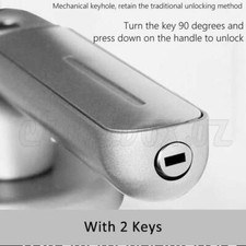 Electronic Handle Smart Fingerprint Door Lock Biometric Digital Code Door Lock — image 7