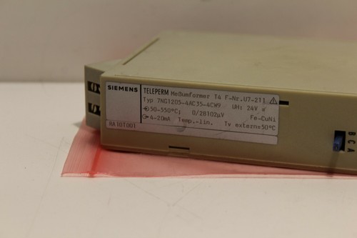 Siemens 7NG1205-4AC35-4CW9 Teleperm transformer - Picture 2 of 2