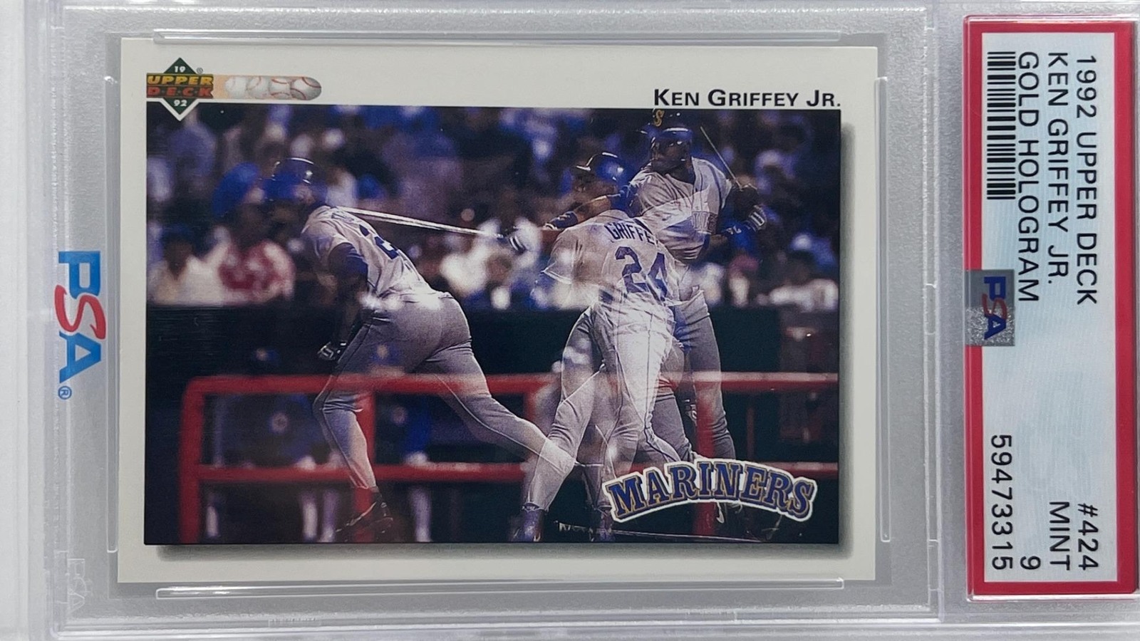 1992 Upper Deck - Gold Hologram #424 Ken Griffey Jr for sale online | eBay