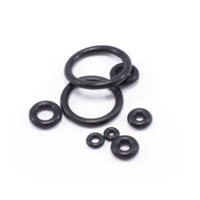 O-Ring Package of 20 Black Rubber Perfect for Tunnels Plugs Tapers Retainer
