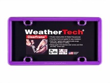 Weathertech Clearframe License Plate Frame- Durable Frame - 1 Pack - 17 Colors