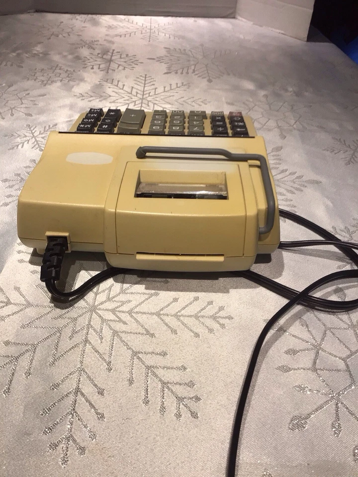 Canon P200-DH iii Office Calculator Adding Machine 2-Color Powered **TESTED** - Image 4 of 4