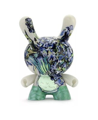 Kidrobot Dunny Van Gogh Irises The Met 8'' Masterpiece Sealed New  