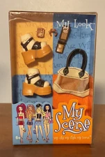 Barbie My Scene My Look Fashion Accesories Mattel 2002 New B4874 NRFB Sandals