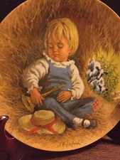 Decorative Plate John McClelland "Little Boy Blue" Plate 10780F