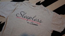 vintage Sleepless in Seattle promo shirt, size XL