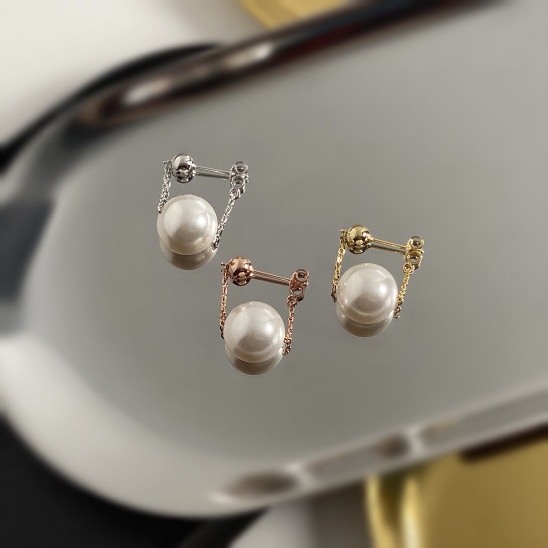 Korean Drama Earrings The Glory 'Park Yeon-jin' Pearl Drop